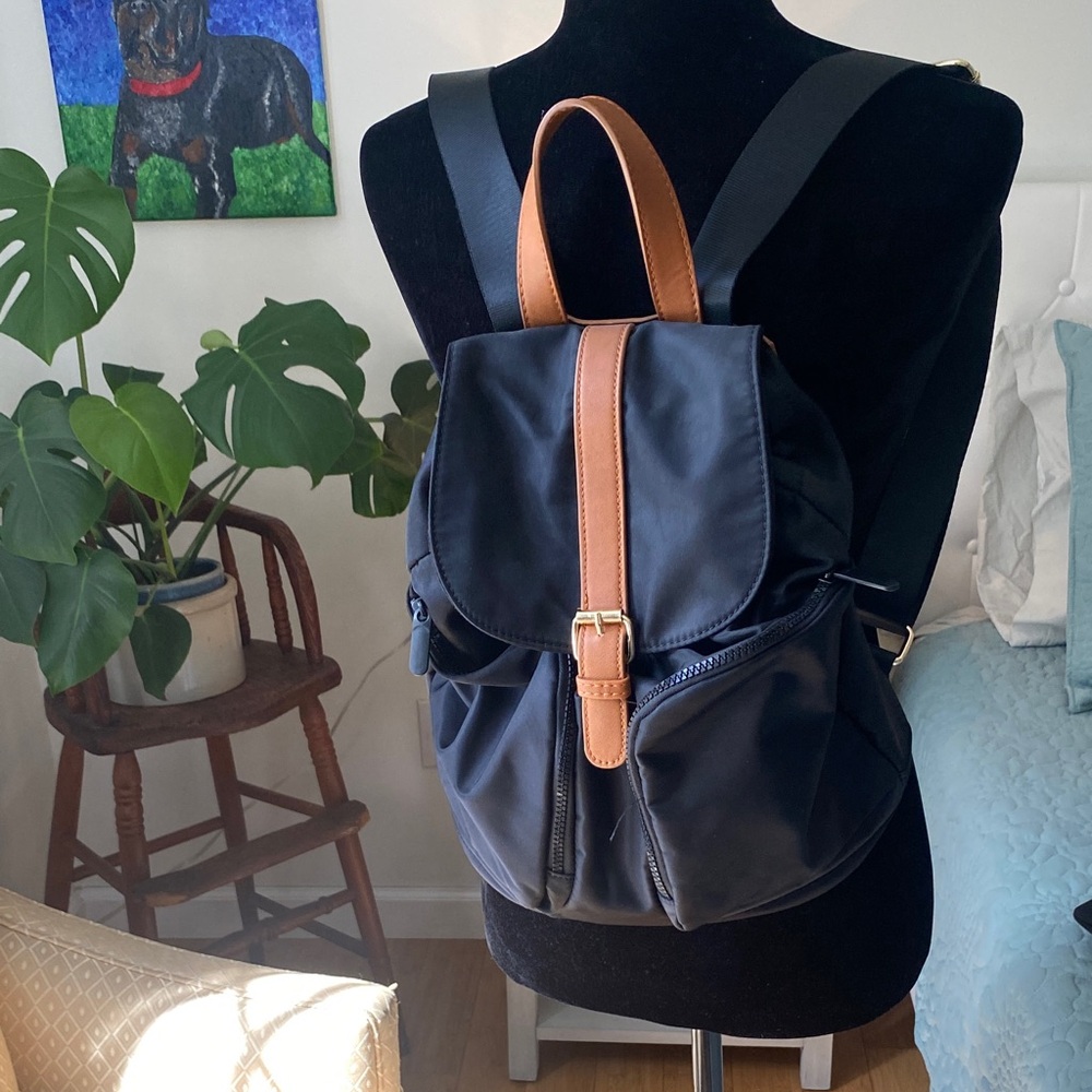 ASOS Black and Brown Backpack